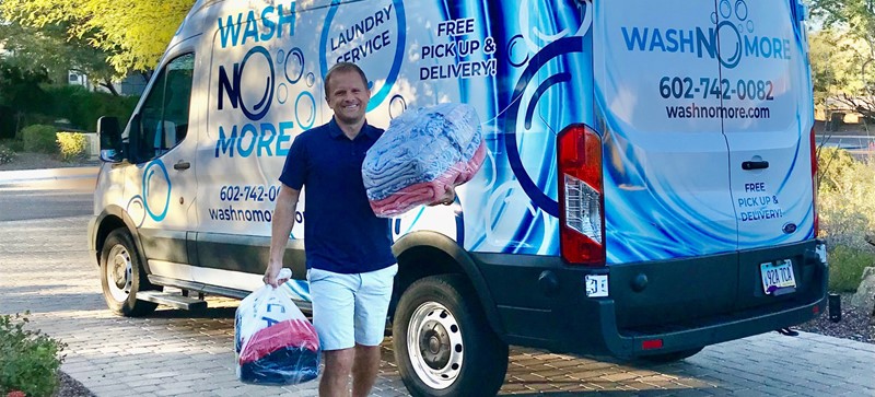 Laundry service pickup and deals delivery near me